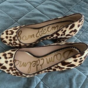 Sam Edelman Animal Print Heels